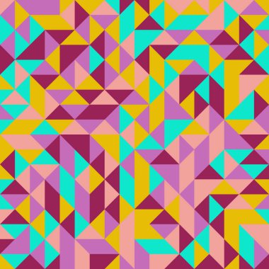 Color Rhombus tile tessellation pattern illustration