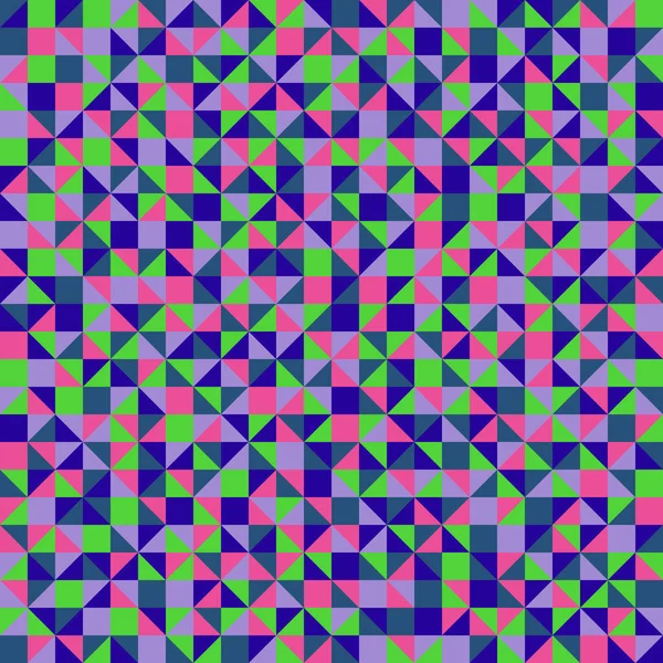 Color Rhombus Tile Tessellation Pattern Illustration — Stok Vektör