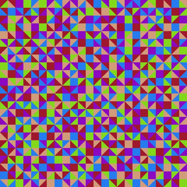 Color Rhombus Tile Tessellation Pattern Illustration — ストックベクタ