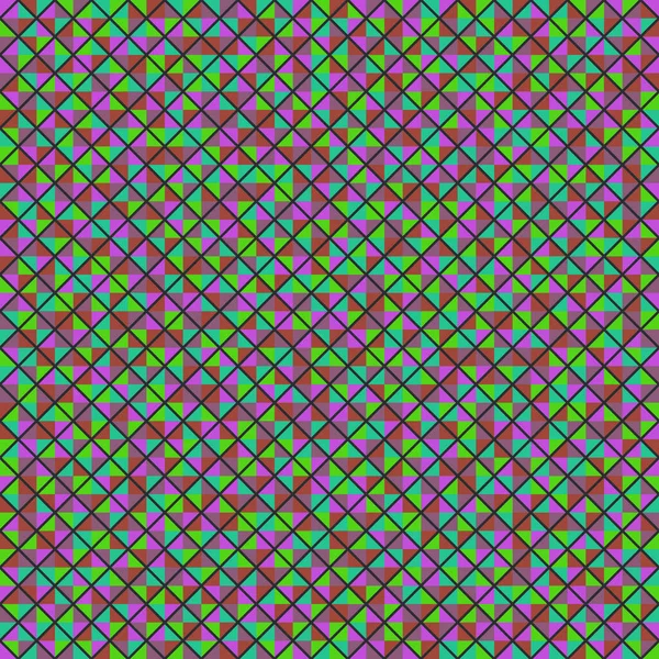 Color Rhombus Tile Tessellation Pattern Illustration — 图库矢量图片