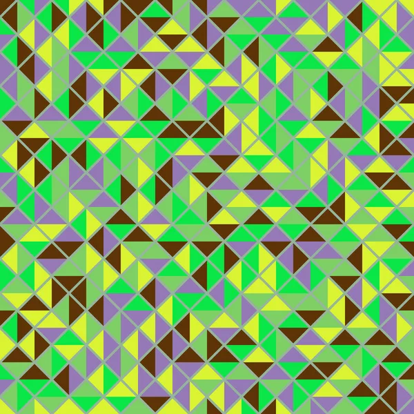 Color Rhombus Tile Tessellation Pattern Illustration — ストックベクタ