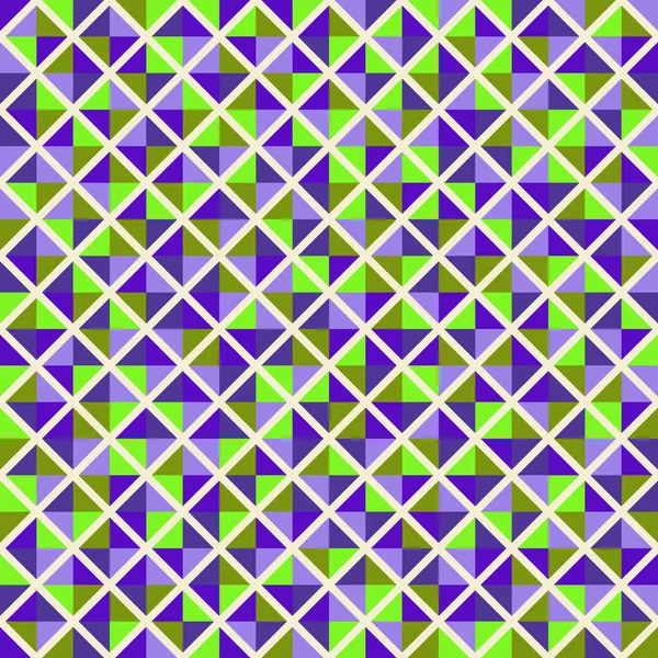 Color Rhombus Tile Tessellation Pattern Illustration — Stock vektor