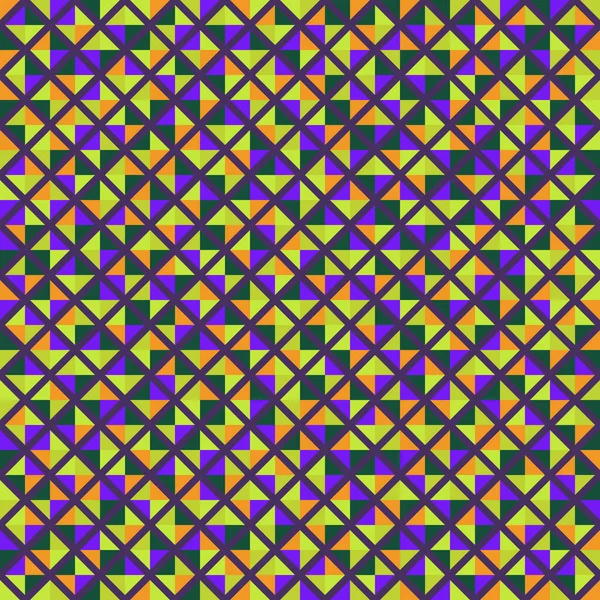 Color Rhombus Tile Tessellation Pattern Illustration — Stok Vektör