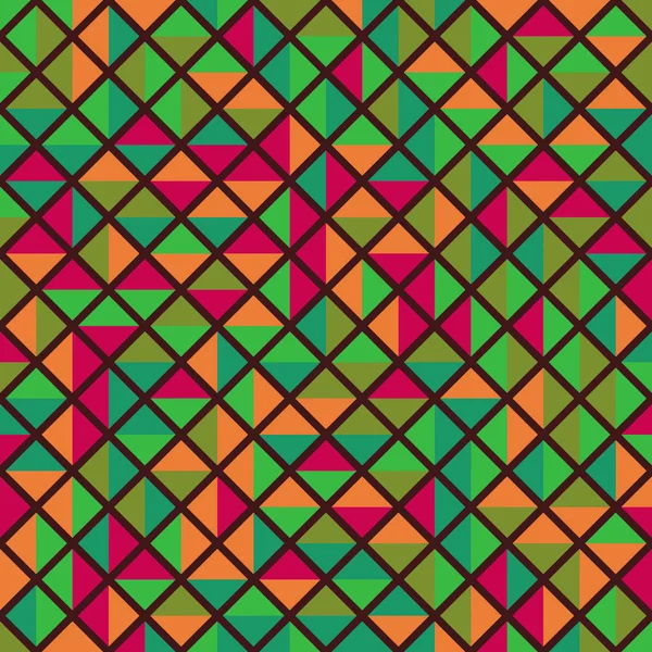 Color Rhombus Tile Tessellation Pattern Illustration — Vettoriale Stock