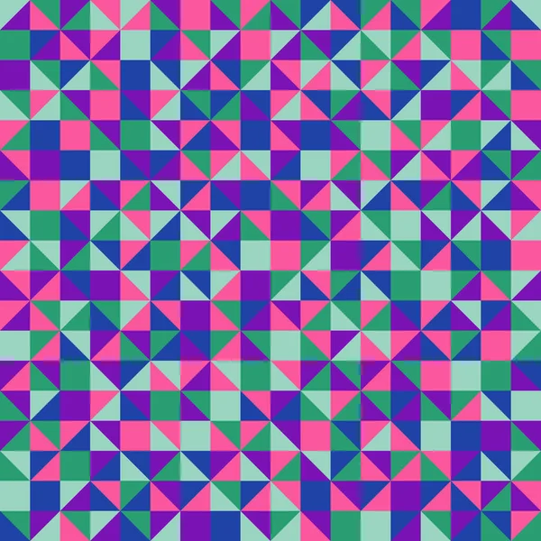 Color Rhombus Tile Tessellation Pattern Illustration — ストックベクタ