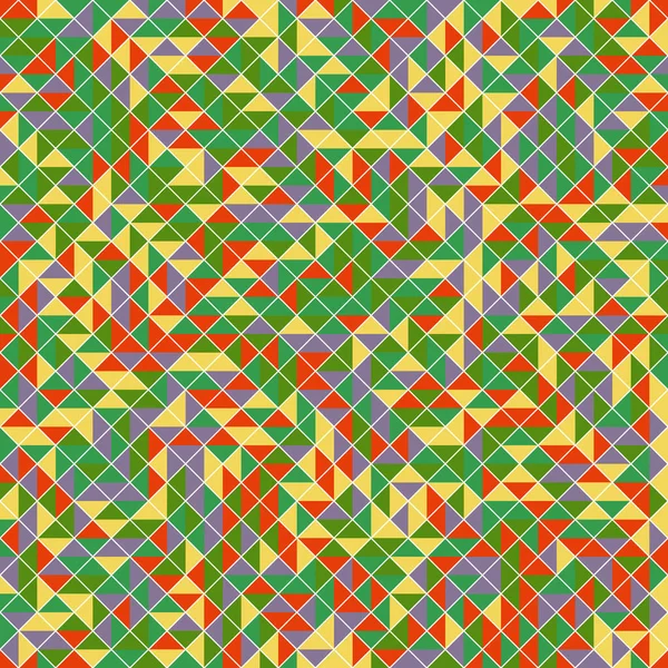 Color Rhombus Tile Tessellation Pattern Illustration — ストックベクタ