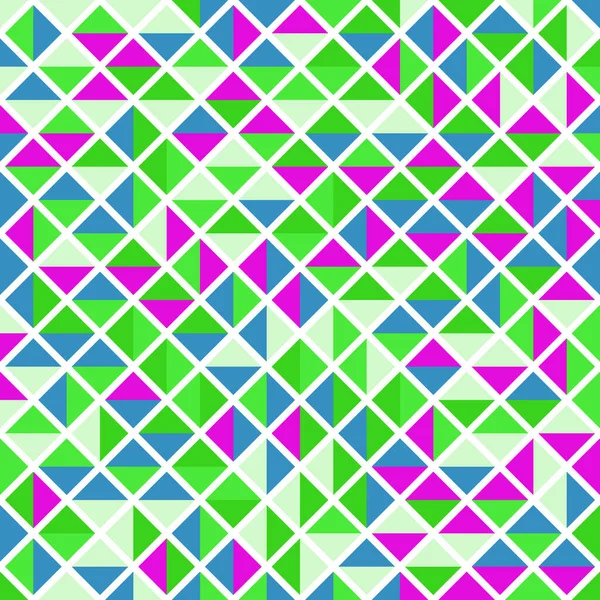 Color Rhombus Tile Tessellation Pattern Illustration — 图库矢量图片