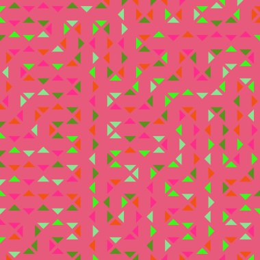 Color Rhombus tile tessellation pattern illustration