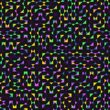 Color Rhombus tile tessellation pattern illustration