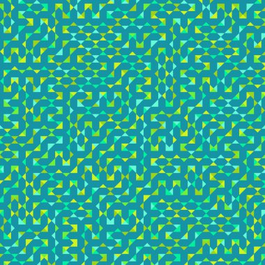 Color Rhombus tile tessellation pattern illustration