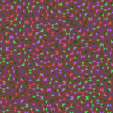 Color Rhombus tile tessellation pattern illustration