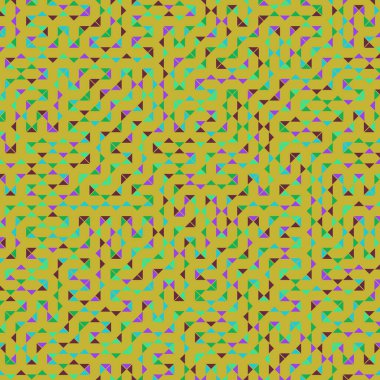 Color Rhombus tile tessellation pattern illustration