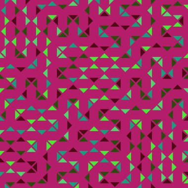 Color Rhombus tile tessellation pattern illustration