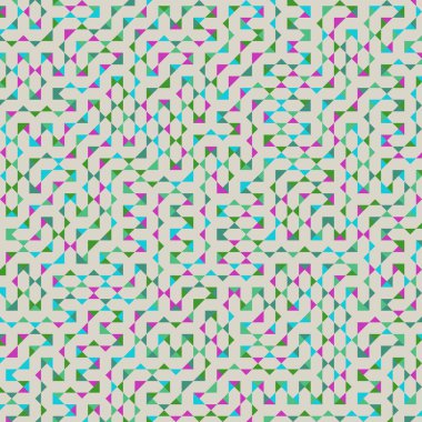 Color Rhombus tile tessellation pattern illustration