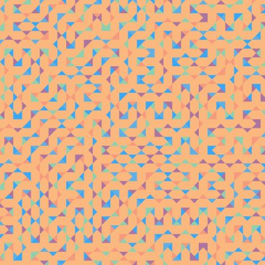 Color Rhombus tile tessellation pattern illustration