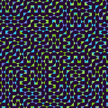 Color Rhombus tile tessellation pattern illustration