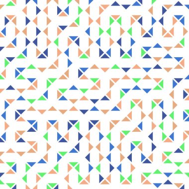 Color Rhombus tile tessellation pattern illustration