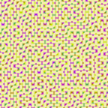 Color Rhombus tile tessellation pattern illustration