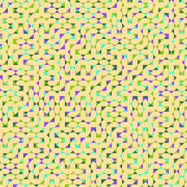 Color Rhombus tile tessellation pattern illustration