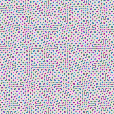 Color Rhombus tile tessellation pattern illustration