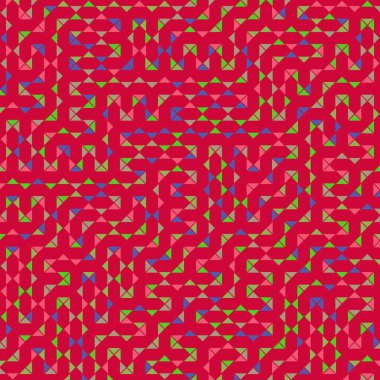 Color Rhombus tile tessellation pattern illustration