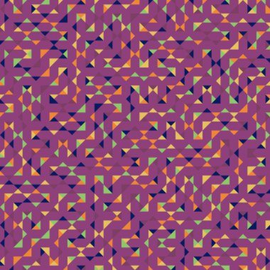 Color Rhombus tile tessellation pattern illustration