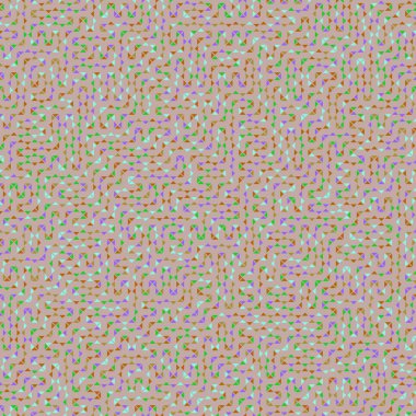 Color Rhombus tile tessellation pattern illustration