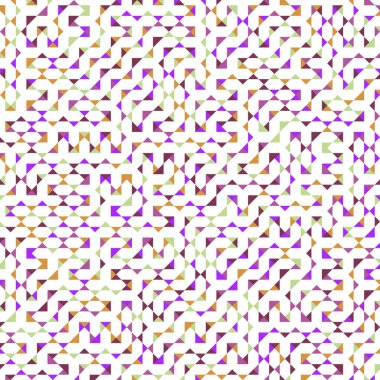Color Rhombus tile tessellation pattern illustration