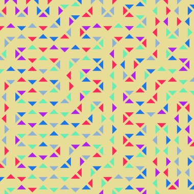 Color Rhombus tile tessellation pattern illustration