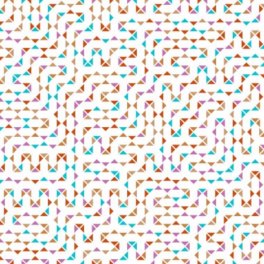 Color Rhombus tile tessellation pattern illustration