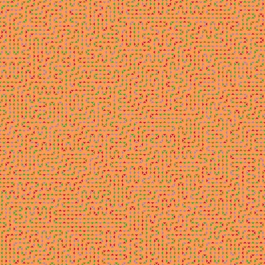 Color Rhombus tile tessellation pattern illustration