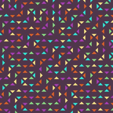 Color Rhombus tile tessellation pattern illustration