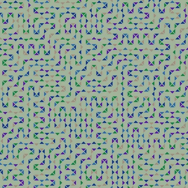 Color Rhombus Tile Tessellation Pattern Illustration — Stok Vektör