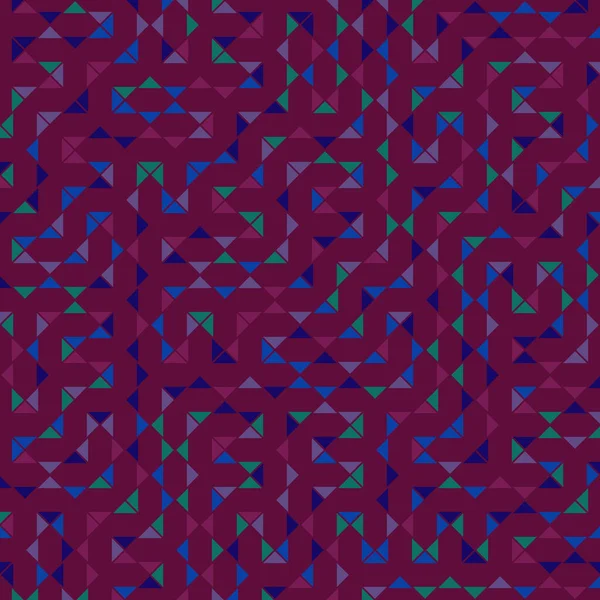 Color Rhombus Tile Tessellation Pattern Illustration — Stockový vektor