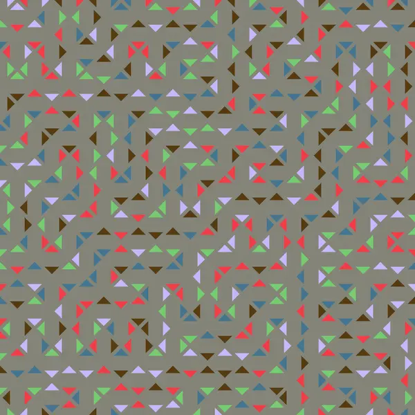 Color Rhombus Tile Tessellation Pattern Illustration — Stock vektor