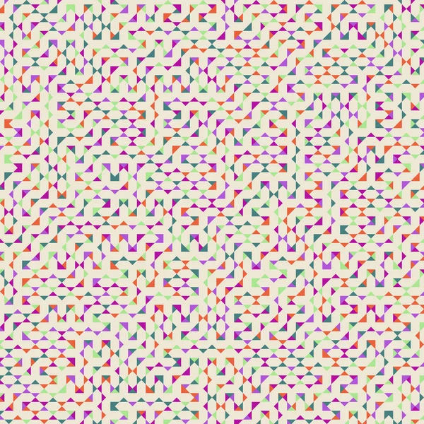 Color Rhombus Tile Tessellation Pattern Illustration — Stock vektor