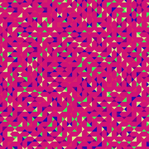 Color Rhombus Tile Tessellation Pattern Illustration — Stok Vektör