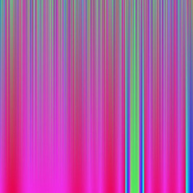 Color interpolation calculated gradient illustration