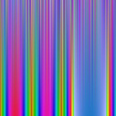 Color interpolation calculated gradient illustration