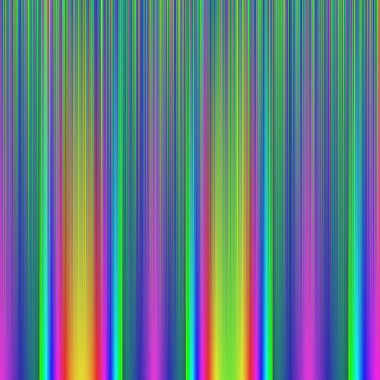 Color interpolation calculated gradient illustration