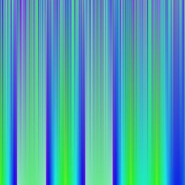 Color interpolation calculated gradient illustration