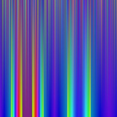 Color interpolation calculated gradient illustration