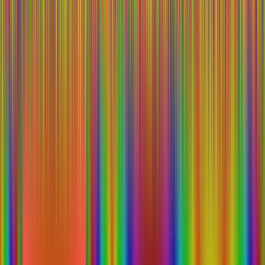 Color interpolation calculated gradient illustration