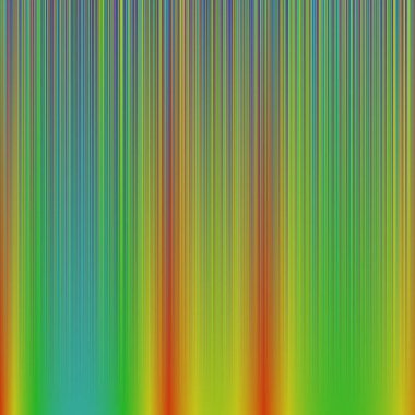 Color interpolation calculated gradient illustration