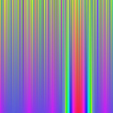 Color interpolation calculated gradient illustration