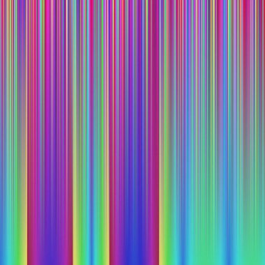 Color interpolation calculated gradient illustration