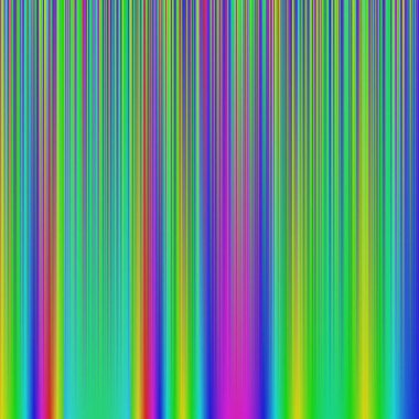 Color interpolation calculated gradient illustration