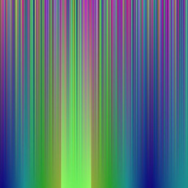 Color interpolation calculated gradient illustration