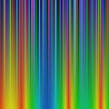 Color interpolation calculated gradient illustration
