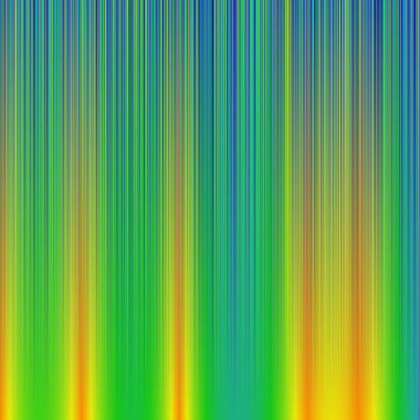 Color interpolation calculated gradient illustration